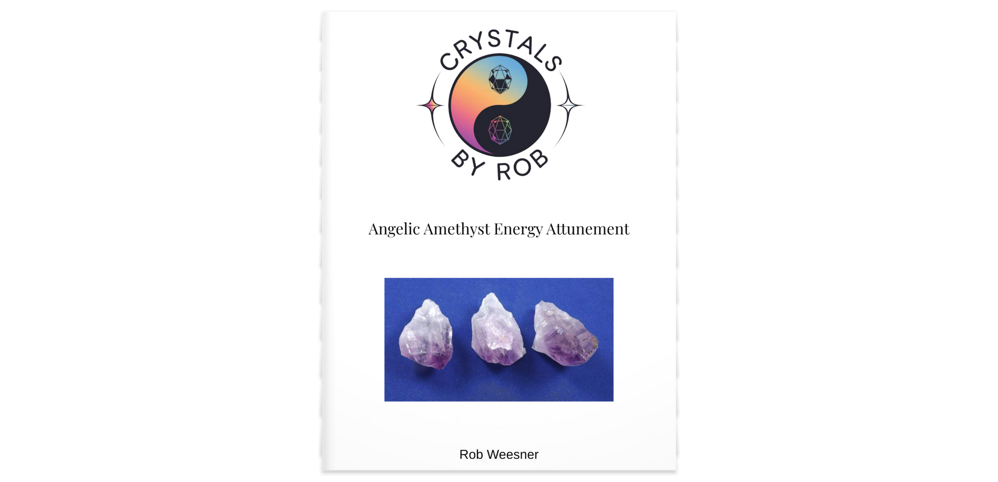 Angelic Amethyst Energy Attunement - Crystals By Rob