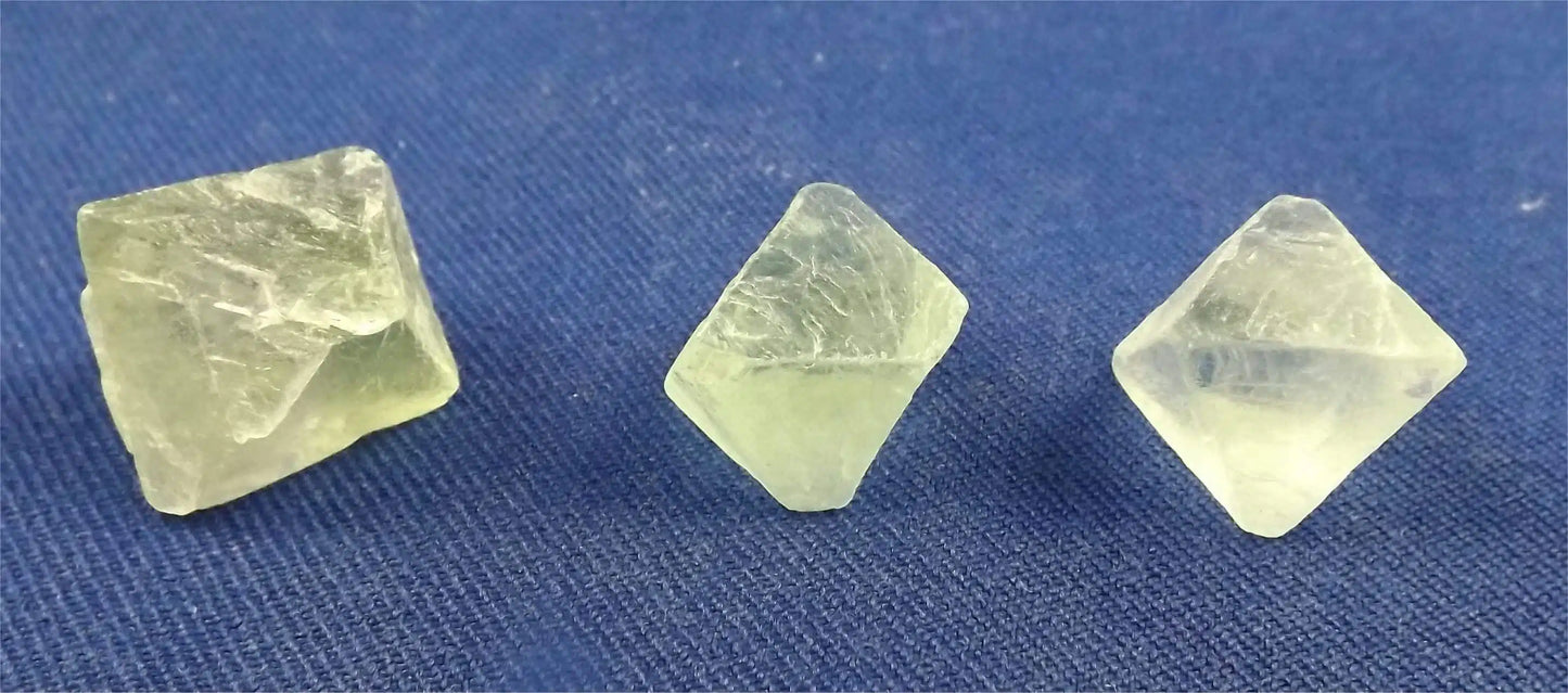 Fluorite Octahedron Medium