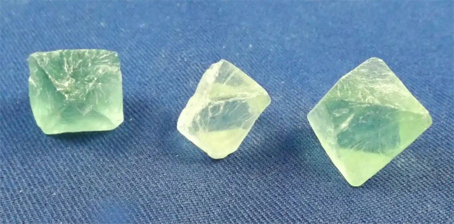 Fluorite Octahedron Medium