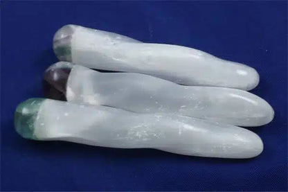 Fluorite & Selenite Message Wands