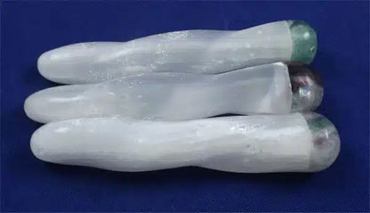 Fluorite & Selenite Message Wands