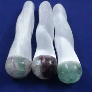Fluorite & Selenite Message Wands