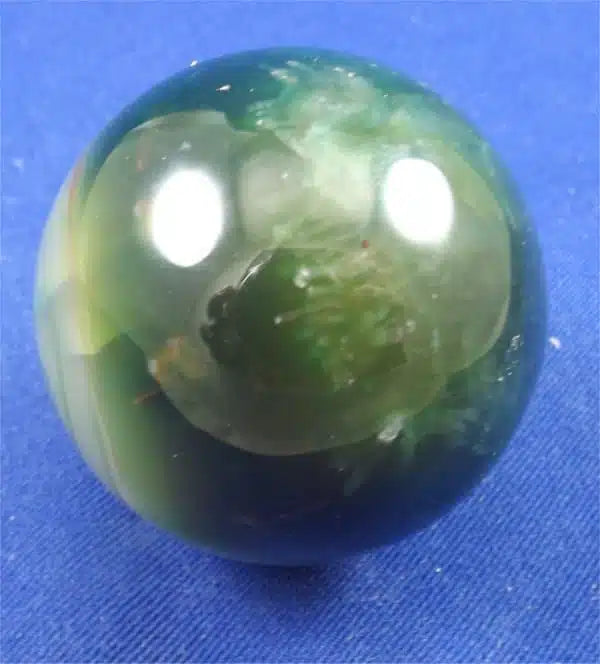 Green Agate Sphere 3