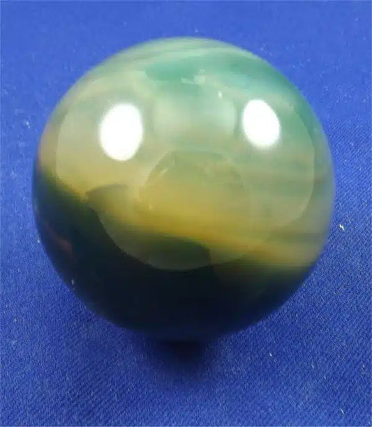 Green Agate Sphere 3