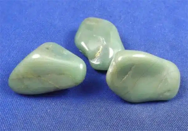 Green Chert Tumbled Stones