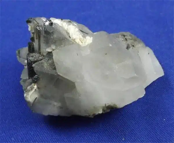 Green Tourmaline In Quartz Crystal