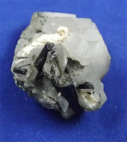 Green Tourmaline In Quartz Crystal
