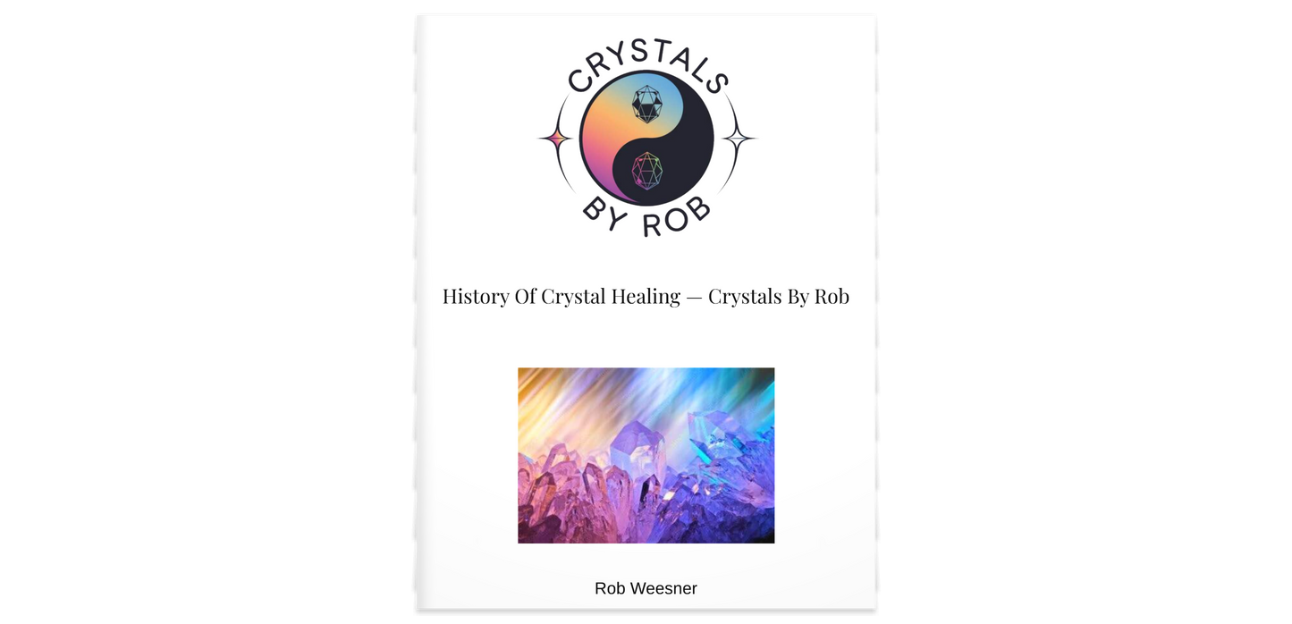 History Of Crystal Healing