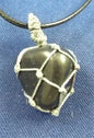 Apache Tears Tumbled Stone Necklace