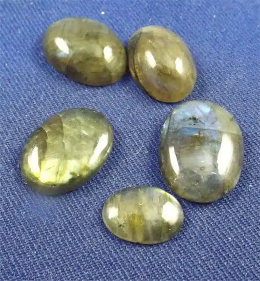 Labradorite Cabochon 50 Ct Lot