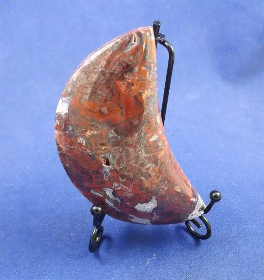 Mexican Crazy Lace Agate Moon 2