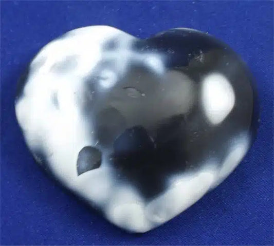 Orca Agate Heart 10
