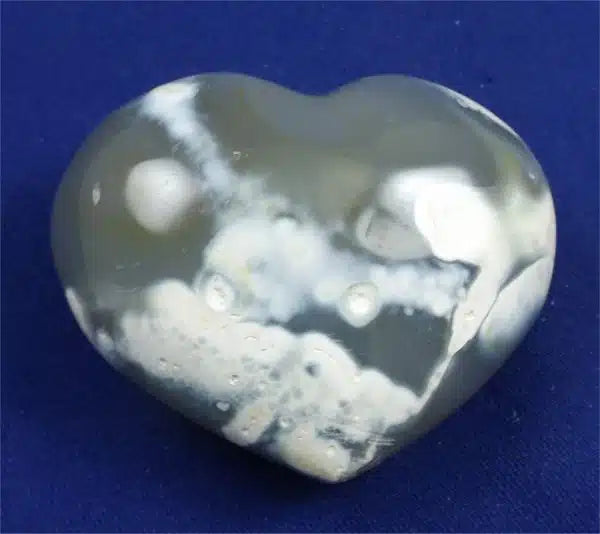 Orca Agate Heart 7