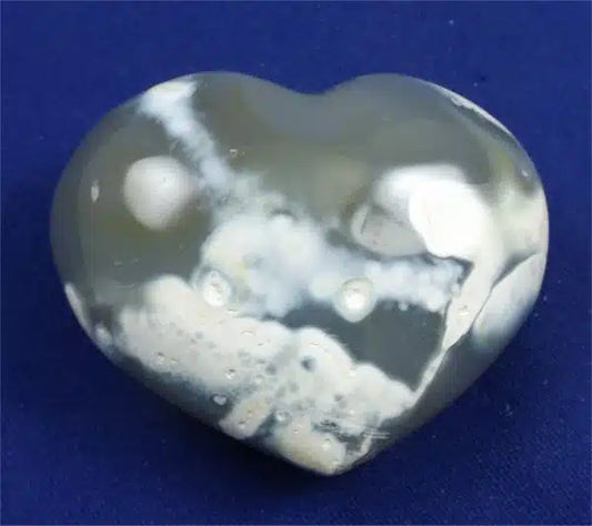 Orca Agate Heart 7