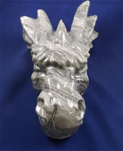 Picasso Jasper Dragon Skull