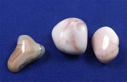 Pink Botswana Agate Tumbled Stones