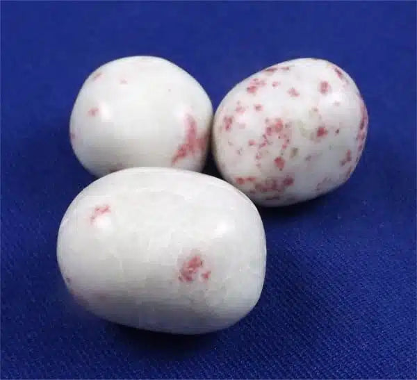 Pink Thulite In Scapolite Tumbled Stones