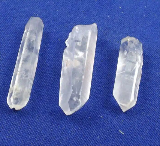 Pink Lemurian Quartz Crystals Small