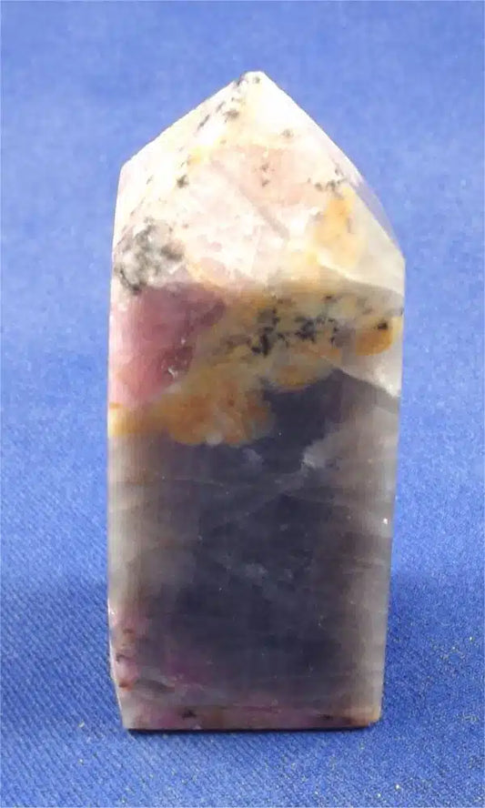 Pink Tourmaline In Quartz Tower 1