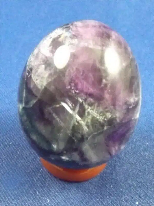 Purple Fluorite Egg