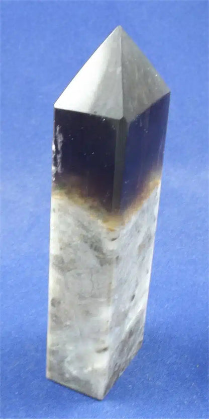 Purple Fluorite On Sphalerite Tower 2