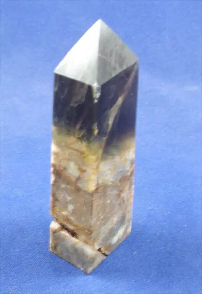 Purple Fluorite On Sphalerite Tower 4