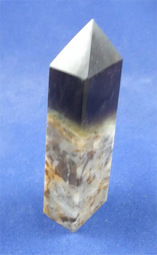 Purple Fluorite On Sphalerite Tower 5