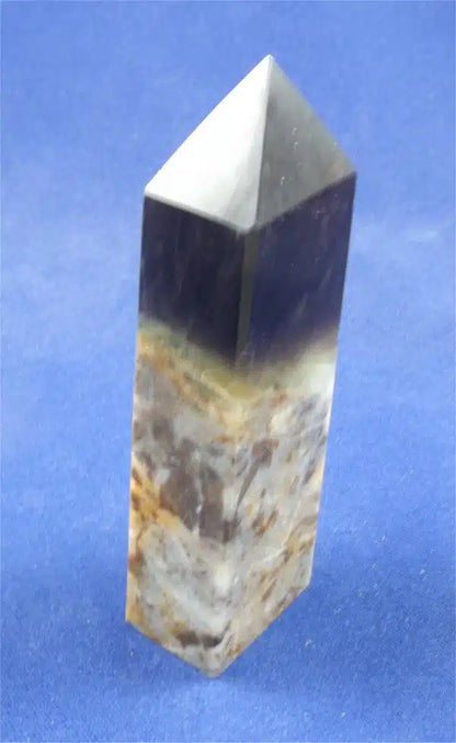 Purple Fluorite On Sphalerite Tower 5