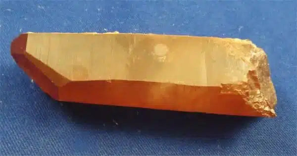 Red Quartz Crystal Point From Morocco 10