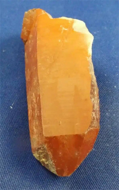 Red Quartz Crystal Point From Morocco 13