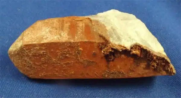 Red Quartz Crystal Point From Morocco 13