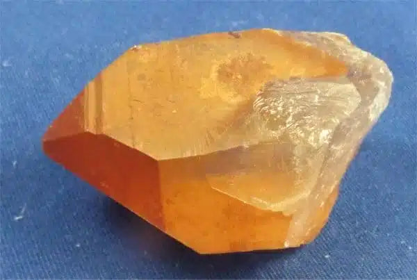 Red Quartz Crystal Point From Morocco 14