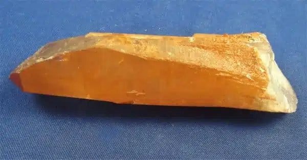 Red Quartz Crystal Point From Morocco 2