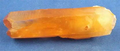 Red Quartz Crystal Point From Morocco 2
