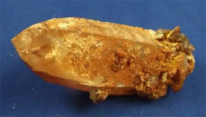 Red Quartz Crystal Point From Morocco 5