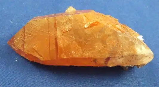 Red Quartz Crystal Point From Morocco 5