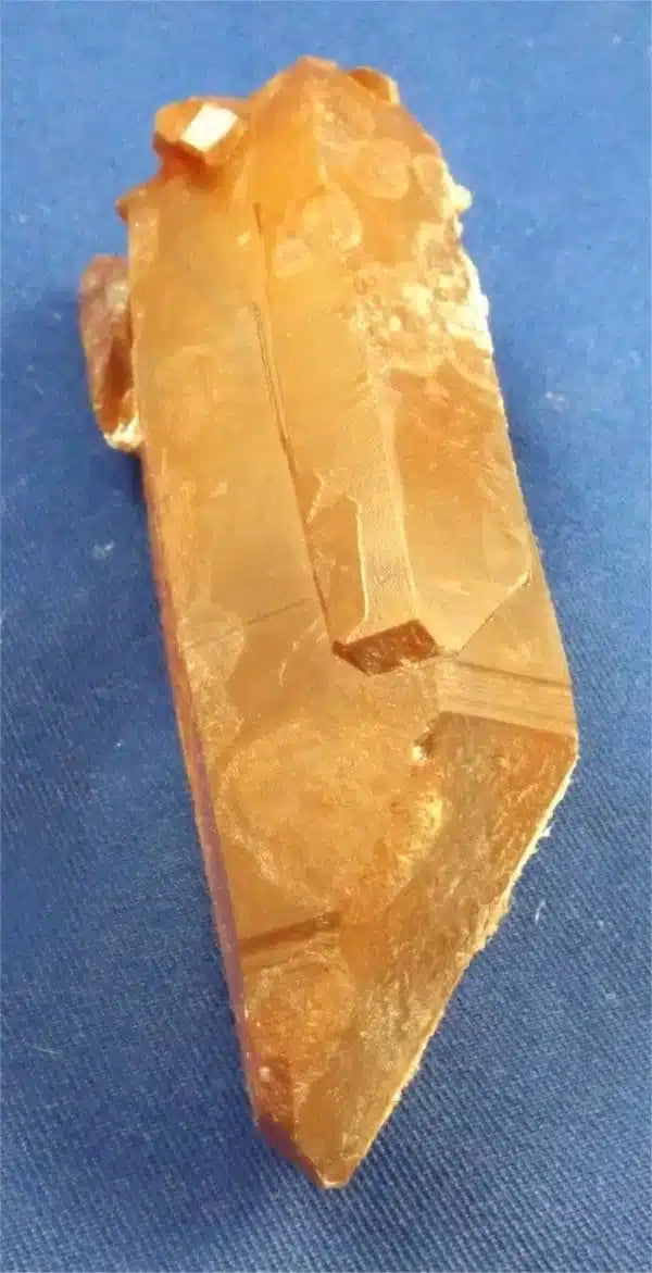 Red Quartz Crystal Point From Morocco 6