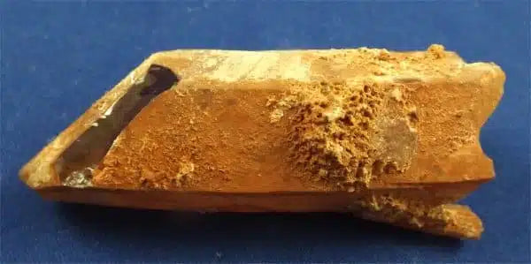 Red Quartz Crystal Point From Morocco 6