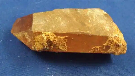 Red Quartz Crystal Point From Morocco 7