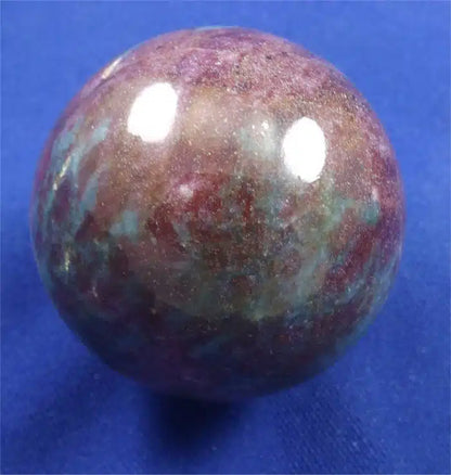 Ruby In Kyanite Sphere 1