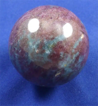 Ruby In Kyanite Sphere 1