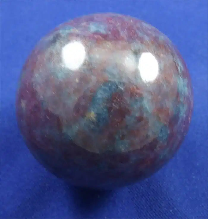 Ruby In Kyanite Sphere 2