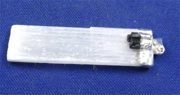 Selenite And Black Tourmaline Pendant