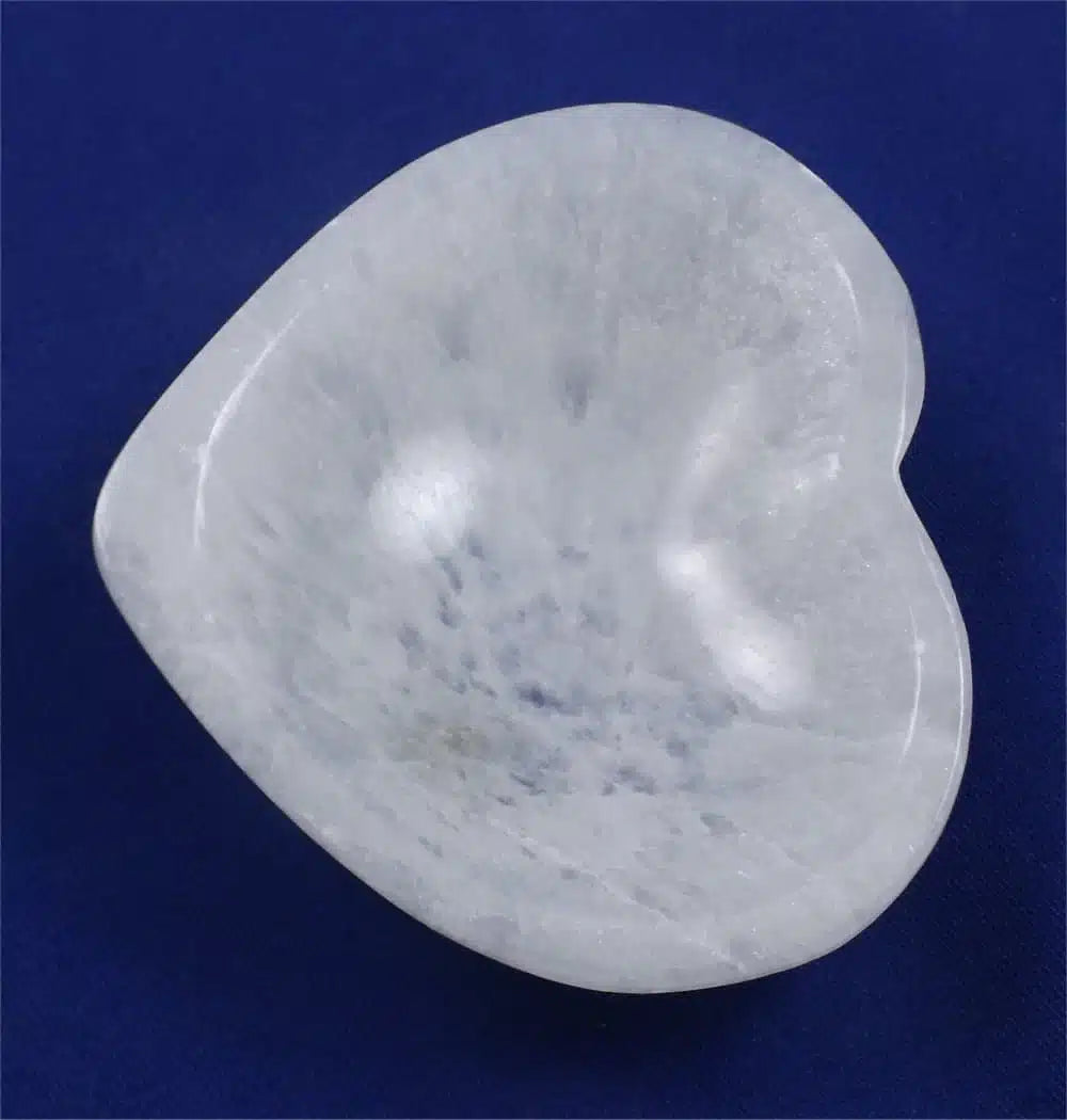 Selenite Heart Bowl