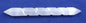Selenite Twist Double Point Wand