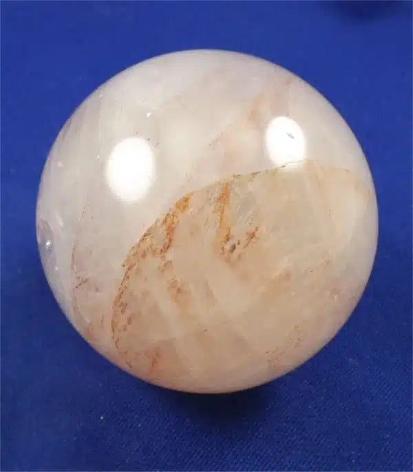 Red Hematoid Quartz Sphere 1