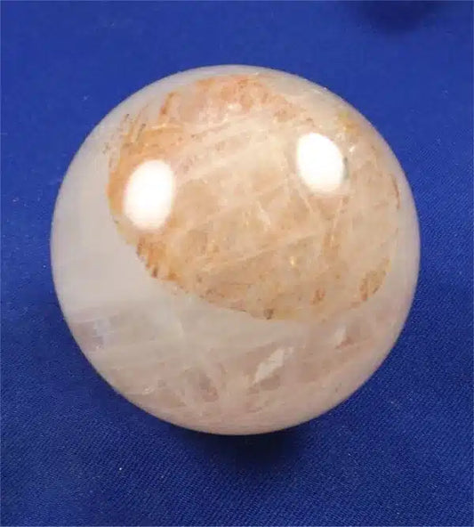 Red Hematoid Quartz Sphere 1