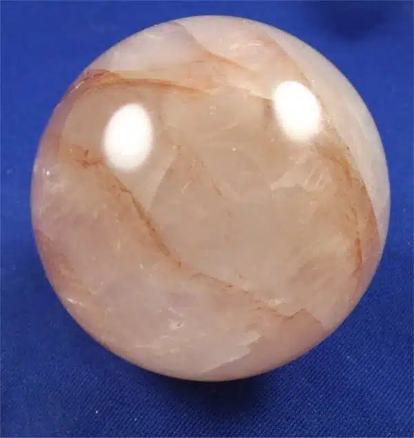 Red Hematoid Quartz Sphere 2