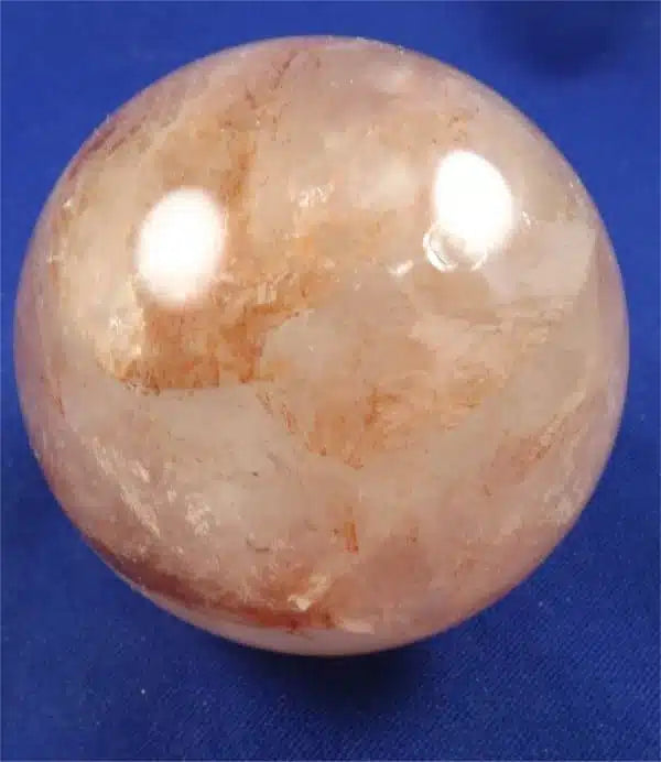 Red Hematoid Quartz Sphere 4