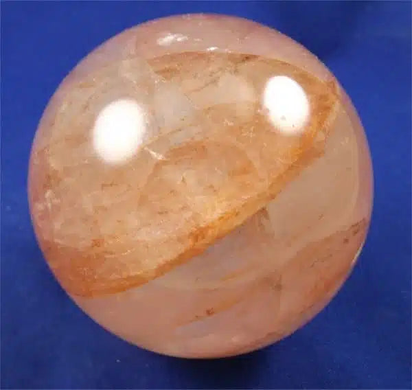 Red Hematoid Quartz Sphere 6